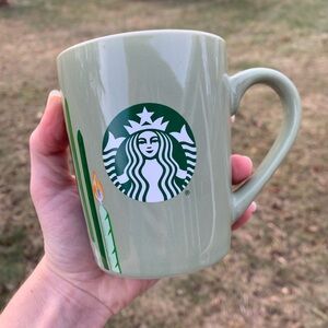 Green 2021 Starbucks Birthday Candle Classic Coffee Mug